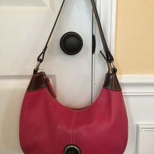 Magenta Pink Dooney & Bourke hobo bag